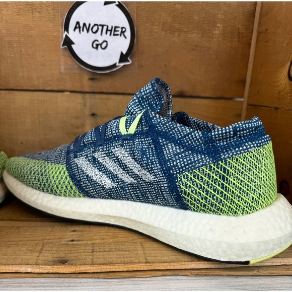*SOLD* Men’s Adidas PureBoost Go Legend Marine Athletic Sneakers Size 14 Blue - Picture 11 of 12